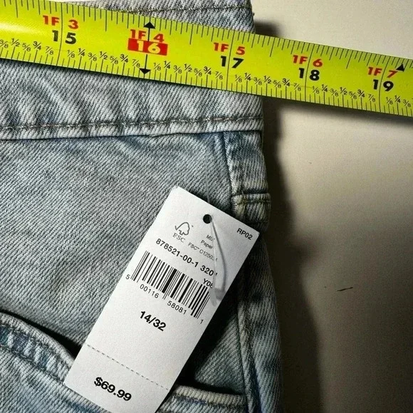 Gap Stone Washes Denim Cargo Mini Skirt NWT - Picture 10 of 11